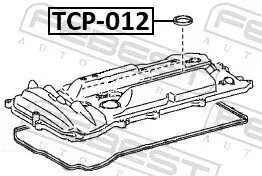 Dichtring, Kerzenschacht FEBEST TCP-012 Bild Dichtring, Kerzenschacht FEBEST TCP-012