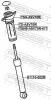 Anschlagpuffer, Federung Hinterachse FEBEST TD-ASV70R Bild Anschlagpuffer, Federung Hinterachse FEBEST TD-ASV70R
