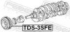 Riemenscheibe, Kurbelwelle FEBEST TDS-3SFE Bild Riemenscheibe, Kurbelwelle FEBEST TDS-3SFE