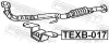 Montagesatz, Abgasanlage FEBEST TEXB-017 Bild Montagesatz, Abgasanlage FEBEST TEXB-017