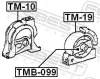 Lagerung, Motor vorne FEBEST TM-19 Bild Lagerung, Motor vorne FEBEST TM-19