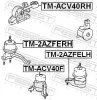 Lagerung, Motor vorne rechts FEBEST TM-ACV40RH Bild Lagerung, Motor vorne rechts FEBEST TM-ACV40RH
