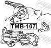 Lagerung, Motor vorne rechts FEBEST TMB-107 Bild Lagerung, Motor vorne rechts FEBEST TMB-107