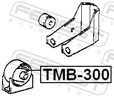 Lagerung, Motor FEBEST TMB-300 Bild Lagerung, Motor FEBEST TMB-300