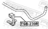Lagerung, Stabilisator Hinterachse FEBEST TSB-230R Bild Lagerung, Stabilisator Hinterachse FEBEST TSB-230R