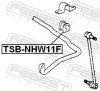 Lagerung, Stabilisator Vorderachse FEBEST TSB-NHW11F Bild Lagerung, Stabilisator Vorderachse FEBEST TSB-NHW11F