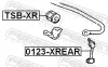 Lagerung, Stabilisator Hinterachse FEBEST TSB-XR Bild Lagerung, Stabilisator Hinterachse FEBEST TSB-XR