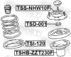 Federbeinstützlager Vorderachse FEBEST TSS-NHW10F Bild Federbeinstützlager Vorderachse FEBEST TSS-NHW10F