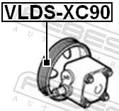 Riemenscheibe, Servopumpe FEBEST VLDS-XC90 Bild Riemenscheibe, Servopumpe FEBEST VLDS-XC90