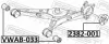Lagerung, Lenker beidseitig Hinterachse FEBEST VWAB-033 Bild Lagerung, Lenker beidseitig Hinterachse FEBEST VWAB-033
