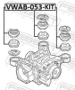 Lagerung, Differential FEBEST VWAB-053-KIT Bild Lagerung, Differential FEBEST VWAB-053-KIT