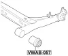 Lagerung, Achskörper Hinterachse FEBEST VWAB-057 Bild Lagerung, Achskörper Hinterachse FEBEST VWAB-057