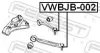 Reparatursatz, Trag-/Führungsgelenk Vorderachse beidseitig vorne oben FEBEST VWBJB-002 Bild Reparatursatz, Trag-/Führungsgelenk Vorderachse beidseitig vorne oben FEBEST VWBJB-002