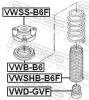 Anschlagpuffer, Federung FEBEST VWD-GVF Bild Anschlagpuffer, Federung FEBEST VWD-GVF