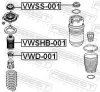 Federbeinstützlager Vorderachse FEBEST VWSS-001 Bild Federbeinstützlager Vorderachse FEBEST VWSS-001