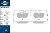 Bremsbelagsatz, Scheibenbremse ROTINGER RT 1PD27190