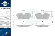 Bremsbelagsatz, Scheibenbremse Hinterachse ROTINGER RT 1PD27620