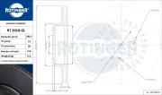 Bremsscheibe Vorderachse ROTINGER RT 2018-GL