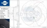 Bremsscheibe Vorderachse ROTINGER RT 20346-GL T5