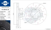 Bremsscheibe Vorderachse ROTINGER RT 2634-GL T9
