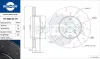 Bremsscheibe Vorderachse ROTINGER RT 2649-GL T9