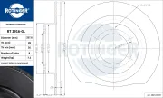 Bremsscheibe Vorderachse ROTINGER RT 2916-GL