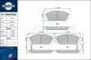 Bremsbelagsatz, Scheibenbremse ROTINGER RT 2PD07040