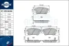 Bremsbelagsatz, Scheibenbremse ROTINGER RT 2PD32630