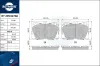 Bremsbelagsatz, Scheibenbremse ROTINGER RT 2PD32760