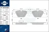 Bremsbelagsatz, Scheibenbremse ROTINGER RT 2PD36300