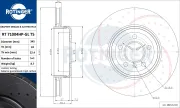 Bremsscheibe ROTINGER RT 71004HP-GL T5