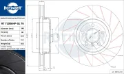 Bremsscheibe Vorderachse ROTINGER RT 71006HP-GL T6