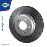 Bremsscheibe Hinterachse ROTINGER RT 71003HP-GL T3