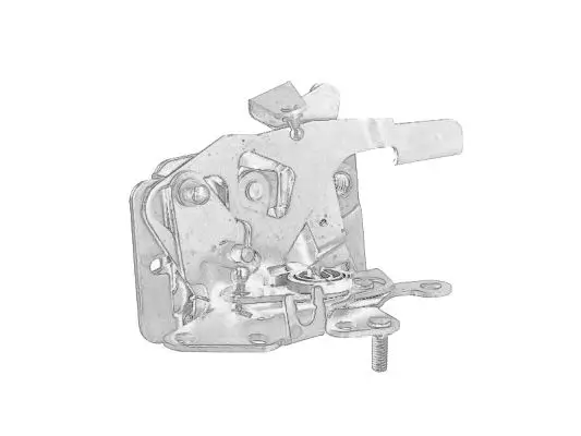 Türschloss hinten PACOL IVE-DH-019 Bild Türschloss hinten PACOL IVE-DH-019