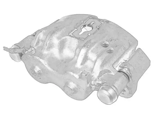Bremssattel hinten rechts SBP TEQ-BC.228 Bild Bremssattel hinten rechts SBP TEQ-BC.228