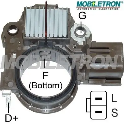 Generatorregler 12 V MOBILETRON VR-H2009-128 Bild Generatorregler 12 V MOBILETRON VR-H2009-128