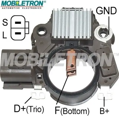 Generatorregler 12 V MOBILETRON VR-H2009-203 Bild Generatorregler 12 V MOBILETRON VR-H2009-203