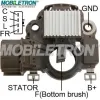 Generatorregler 12 V MOBILETRON VR-H2009-70A