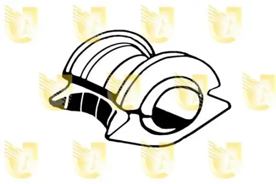 Lagerbuchse, Stabilisator Vorderachse links Vorderachse rechts UNIGOM 390175 Bild Lagerbuchse, Stabilisator Vorderachse links Vorderachse rechts UNIGOM 390175