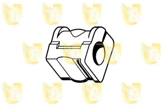 Lagerbuchse, Stabilisator Vorderachse links UNIGOM 391834 Bild Lagerbuchse, Stabilisator Vorderachse links UNIGOM 391834