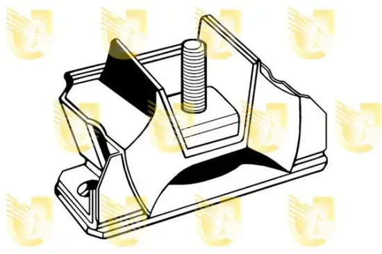 Lagerung, Motor vorne vorne rechts UNIGOM 395121 Bild Lagerung, Motor vorne vorne rechts UNIGOM 395121
