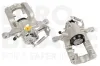 Bremssattel Hinterachse rechts hinter der Achse EUROBRAKE 53012136100