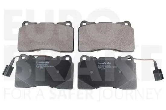 Bremsbelagsatz, Scheibenbremse Vorderachse EUROBRAKE 5502222322 Bild Bremsbelagsatz, Scheibenbremse Vorderachse EUROBRAKE 5502222322