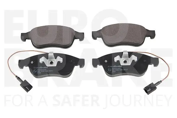 Bremsbelagsatz, Scheibenbremse Vorderachse EUROBRAKE 5502221029