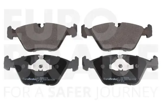 Bremsbelagsatz, Scheibenbremse Vorderachse EUROBRAKE 5502221214 Bild Bremsbelagsatz, Scheibenbremse Vorderachse EUROBRAKE 5502221214