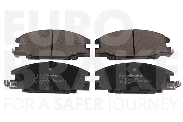 Bremsbelagsatz, Scheibenbremse Vorderachse EUROBRAKE 5502221405