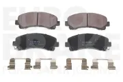 Bremsbelagsatz, Scheibenbremse Vorderachse EUROBRAKE 5502221409
