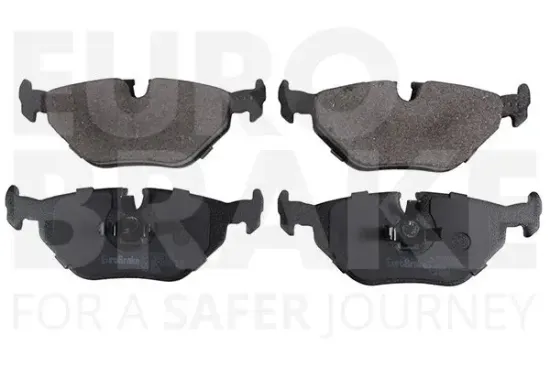 Bremsbelagsatz, Scheibenbremse Hinterachse EUROBRAKE 5502221507 Bild Bremsbelagsatz, Scheibenbremse Hinterachse EUROBRAKE 5502221507