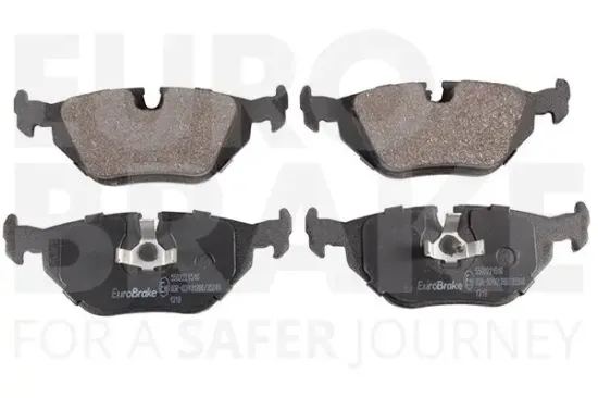Bremsbelagsatz, Scheibenbremse Hinterachse EUROBRAKE 5502221516 Bild Bremsbelagsatz, Scheibenbremse Hinterachse EUROBRAKE 5502221516