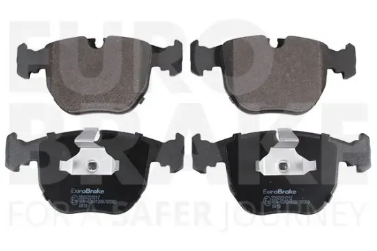Bremsbelagsatz, Scheibenbremse Vorderachse EUROBRAKE 5502221517 Bild Bremsbelagsatz, Scheibenbremse Vorderachse EUROBRAKE 5502221517